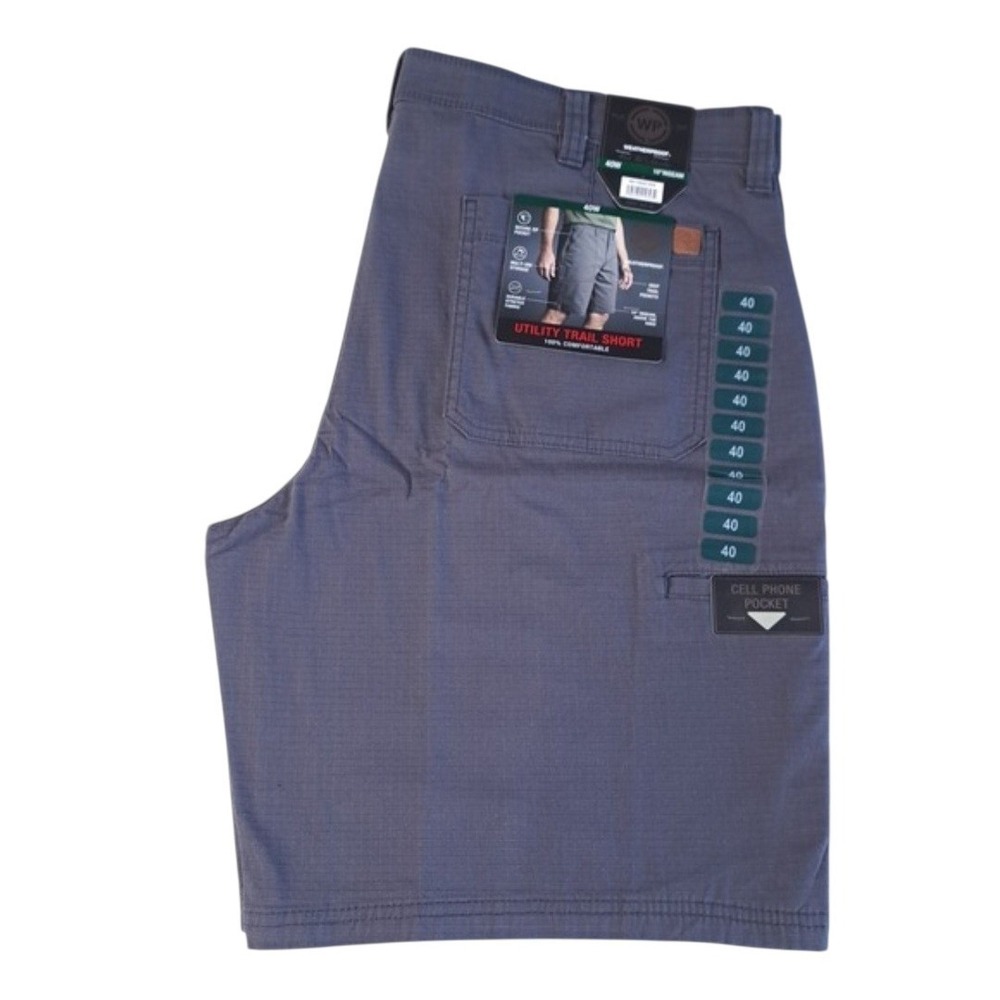 Weatherproof Men's Shorts Size 40 Dark Gray Utility Trail Outdoor Hiking